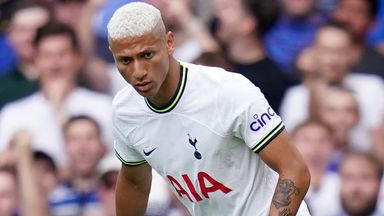Richarlison podczas meczu Tottenham na Stamford Bridge